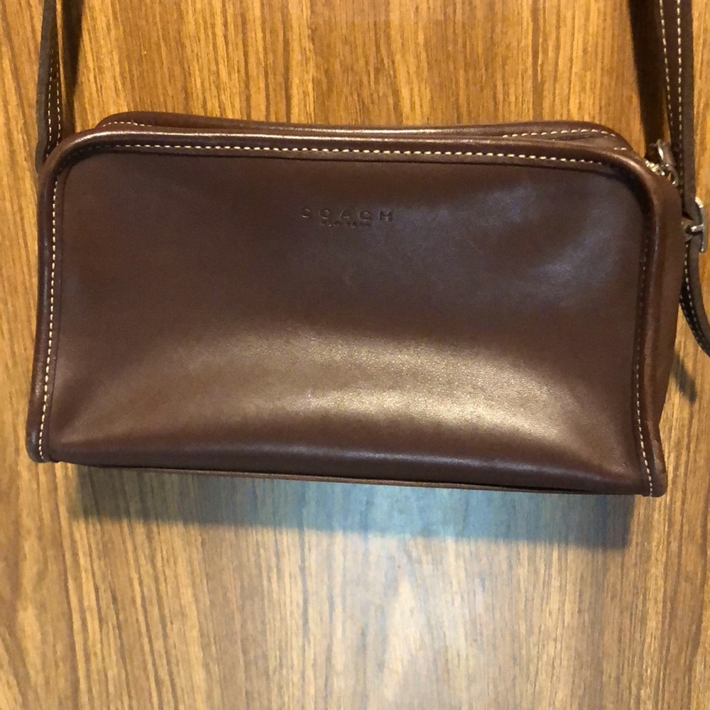 Crossbody purse zipper top Coach Bag